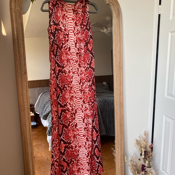 Michael Kors Red Snake print dress : Size S - Picture 6 of 8